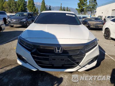 Piąte zdjęcie samochodu w środku: 2022 HONDA ACCORD SPORT SE VIN:1HGCV1F44NA063300 - miniatura