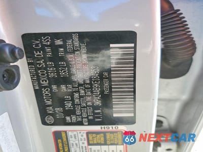 Zdjęcie 12 z 12 samochodu: 2019 KIA RIO LX VIN:3KPA24AB9KE184953 - miniatura