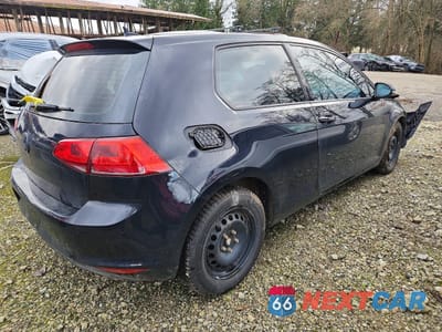 Trzecie zdjęcie samochodu z tyłu: 2015 VOLKSWAGEN GOLF VIN:3VW817AU8FM097476 - miniatura