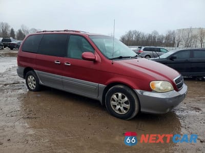 Czwarte zdjęcie samochodu z boku: 2004 KIA SEDONA EX VIN:KNDUP131546508474 - miniatura