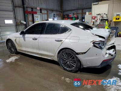 Drugie zdjęcie samochodu z przodu: 2019 GENESIS G70 ADVANCED VIN:KMTG64LA3KU036335 - miniatura