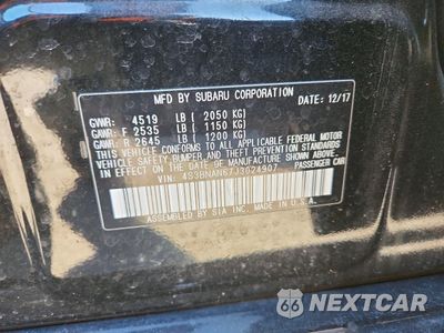 Zdjęcie 12 z 12 samochodu: 2018 SUBARU LEGACY 2.5I LIMITED VIN:4S3BNAN67J3024907 - miniatura