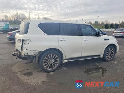 Trzecie zdjęcie samochodu z tyłu: 2017 INFINITI QX80 BASE VIN:JN8AZ2NE9H9160173 - miniatura