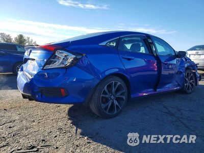 Trzecie zdjęcie samochodu z tyłu: 2020 HONDA CIVIC SPORT VIN:2HGFC2F89LH589545 - miniatura