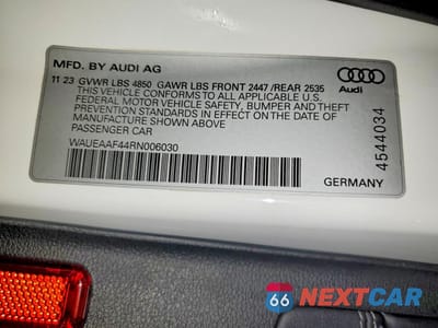 Zdjęcie 12 z 12 samochodu: 2024 AUDI A4 PREMIUM PLUS 45 VIN:WAUEAAF44RN006030 - miniatura