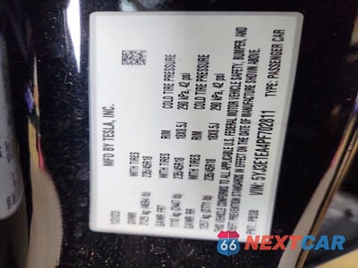 Zdjęcie 12 z 12 samochodu: 2023 TESLA MODEL 3 VIN:5YJ3E1EA4PF702811 - miniatura