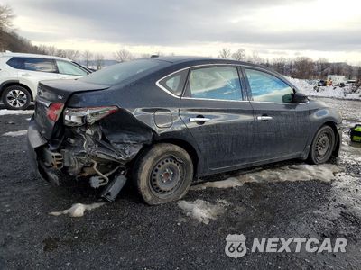 Trzecie zdjęcie samochodu z tyłu: 2017 NISSAN SENTRA S VIN:3N1AB7AP6HY299193 - miniatura