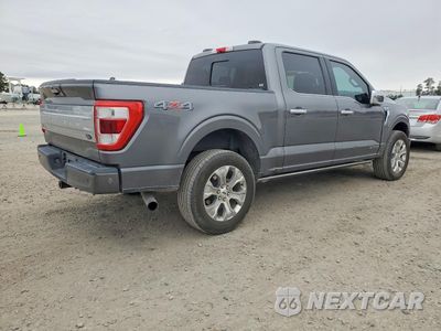 Trzecie zdjęcie samochodu z tyłu: 2021 FORD F150 SUPERCREW VIN:1FTFW1ED1MFB46209 - miniatura