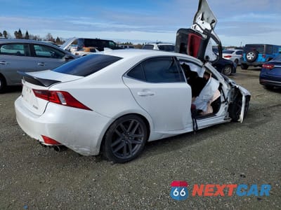 Trzecie zdjęcie samochodu z tyłu: 2014 LEXUS IS 250 VIN:JTHBF1D27E5040822 - miniatura