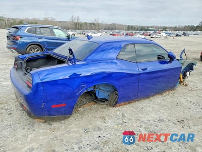 Trzecie zdjęcie samochodu z tyłu: 2022 DODGE CHALLENGER R/T SCAT PACK VIN:2C3CDZFJ9NH230245 - miniatura