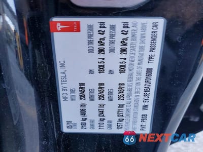 Zdjęcie 13 z 13 samochodu: 2018 TESLA MODEL 3 VIN:5YJ3E1EA7JF016088 - miniatura