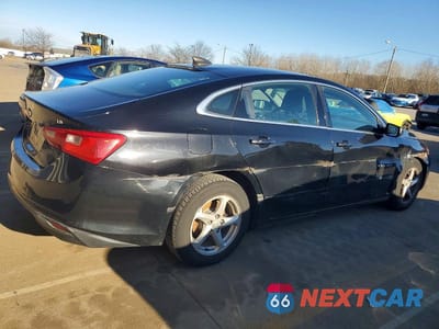 Trzecie zdjęcie samochodu z tyłu: 2016 CHEVROLET MALIBU LS VIN:1G1ZB5ST8GF284564 - miniatura