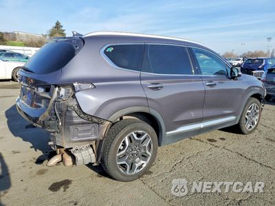 Trzecie zdjęcie samochodu z tyłu: 2022 HYUNDAI SANTA FE LIMITED VIN:KM8S5DA19NU018257 - miniatura
