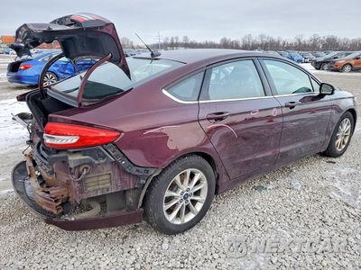 Trzecie zdjęcie samochodu z tyłu: 2017 FORD FUSION SE VIN:3FA6P0H78HR220057 - miniatura