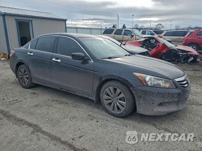 Czwarte zdjęcie samochodu z boku: 2012 HONDA ACCORD EXL VIN:1HGCP3F86CA012404 - miniatura