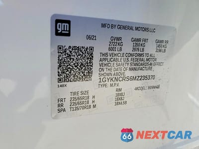 Zdjęcie 13 z 13 samochodu: 2021 CADILLAC XT5 PREMIUM LUXURY VIN:1GYKNCRS6MZ235370 - miniatura