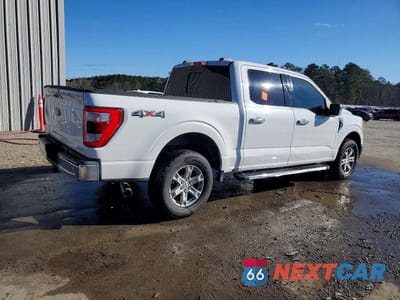 Trzecie zdjęcie samochodu z tyłu: 2021 FORD F150 SUPERCREW VIN:1FTFW1E86MFA66083 - miniatura
