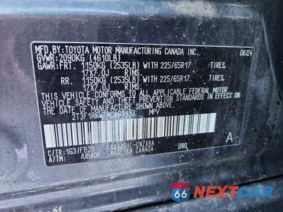 Zdjęcie 13 z 13 samochodu: 2024 TOYOTA RAV4 LE VIN:2T3F1RFV7RC463133 - miniatura