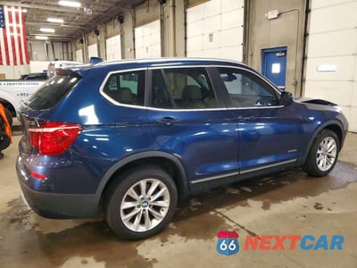 Trzecie zdjęcie samochodu z tyłu: 2011 BMW X3 XDRIVE28I VIN:5UXWX5C50BL706900 - miniatura