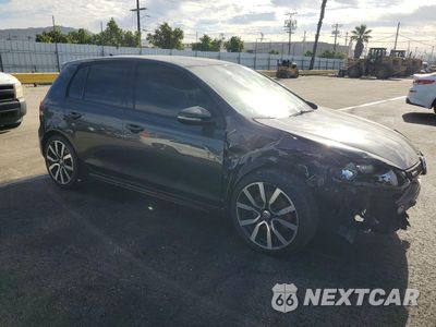 Czwarte zdjęcie samochodu z boku: 2014 VOLKSWAGEN GTI VIN:WVWHD7AJ3EW008444 - miniatura
