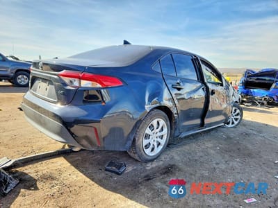 Trzecie zdjęcie samochodu z tyłu: 2023 TOYOTA COROLLA LE VIN:5YFB4MDE5PP006709 - miniatura