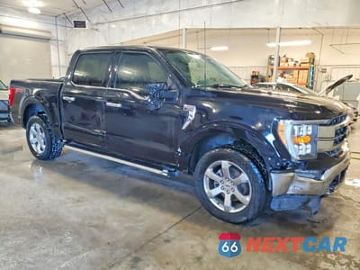 Czwarte zdjęcie samochodu z boku: 2022 FORD F150 SUPERCREW VIN:1FTFW1E8XNKE24522 - miniatura