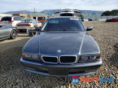 Piąte zdjęcie samochodu w środku: 1999 BMW 740 IL VIN:WBAGH8333XDP04219 - miniatura