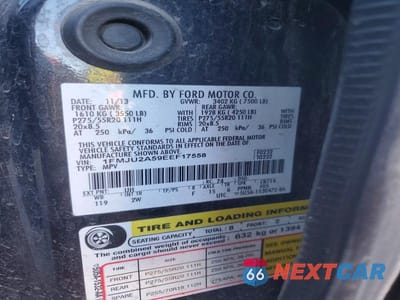 Zdjęcie 14 z 14 samochodu: 2014 FORD EXPEDITION VIN:1FMJU2A59EEF17558 - miniatura