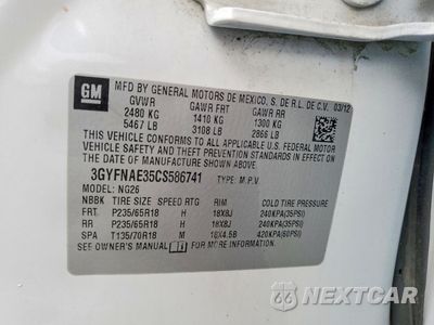 Zdjęcie 13 z 14 samochodu: 2012 CADILLAC SRX LUXURY COLLECTION VIN:3GYFNAE35CS586741 - miniatura