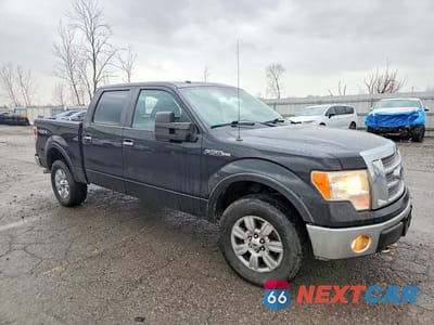 Czwarte zdjęcie samochodu z boku: 2010 FORD F150 SUPERCREW VIN:1FTFW1EV3AFB06377 - miniatura