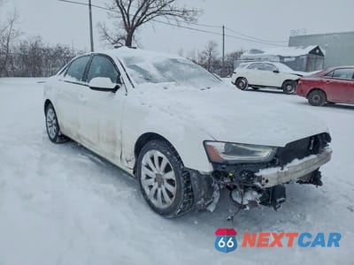 Czwarte zdjęcie samochodu z boku: 2014 AUDI A4 PREMIUM VIN:WAUBFCFL0EN001862 - miniatura