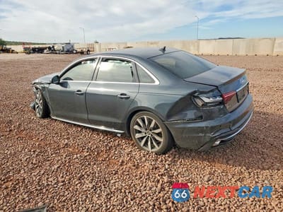 Drugie zdjęcie samochodu z przodu: 2021 AUDI A4 PREMIUM 40 VIN:WAUABAF4XMA035835 - miniatura