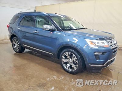 Czwarte zdjęcie samochodu z boku: 2019 FORD EXPLORER LIMITED VIN:1FM5K8F86KGA07021 - miniatura