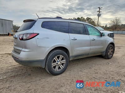 Trzecie zdjęcie samochodu z tyłu: 2015 CHEVROLET TRAVERSE LT VIN:1GNKRHKD2FJ181478 - miniatura