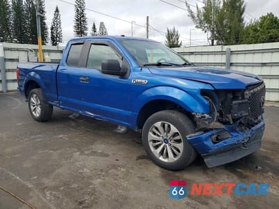 Czwarte zdjęcie samochodu z boku: 2018 FORD F150 SUPER CAB VIN:1FTEX1EP5JKE11798 - miniatura