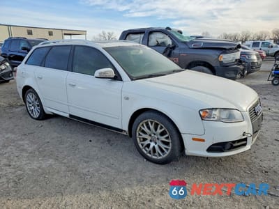 Czwarte zdjęcie samochodu z boku: 2008 AUDI A4 2.0T AVANT QUATTRO VIN:WAUKF78EX8A167565 - miniatura