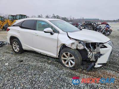 Czwarte zdjęcie samochodu z boku: 2017 LEXUS RX 350 BASE VIN:2T2BZMCA9HC077697 - miniatura