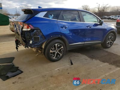 Trzecie zdjęcie samochodu z tyłu: 2023 KIA SPORTAGE EX VIN:5XYK33AF4PG122854 - miniatura