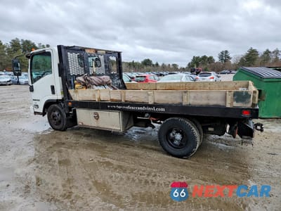 Drugie zdjęcie samochodu z przodu: 2012 ISUZU NPR DUMP FLATBED TRUCK VIN:54DB4W1B5CS802631 - miniatura