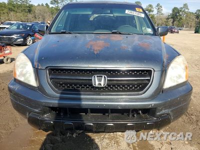 Piąte zdjęcie samochodu w środku: 2003 HONDA PILOT EX VIN:2HKYF18493H538900 - miniatura