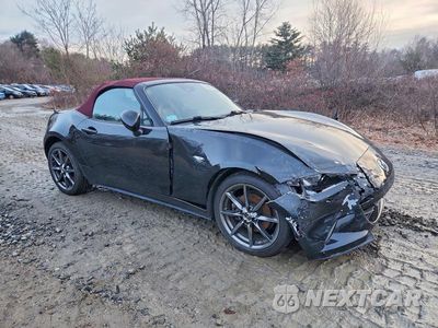 Czwarte zdjęcie samochodu z boku: 2018 MAZDA MX-5 MIATA GRAND TOURING VIN:JM1NDAD71J0202578 - miniatura
