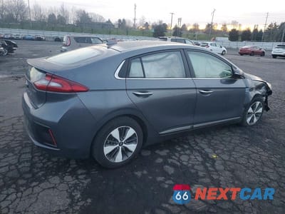 Trzecie zdjęcie samochodu z tyłu: 2019 HYUNDAI IONIQ VIN:KMHC75LD6KU122812 - miniatura