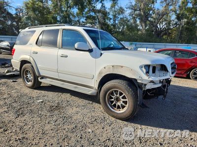 Czwarte zdjęcie samochodu z boku: 2003 TOYOTA SEQUOIA SR5 VIN:5TDZT34A73S144116 - miniatura