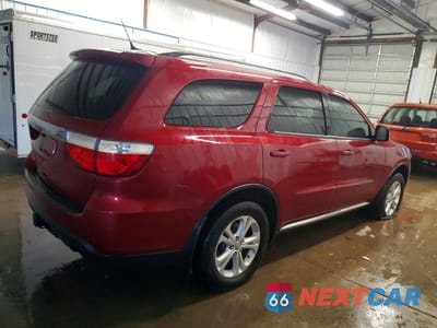 Trzecie zdjęcie samochodu z tyłu: 2013 DODGE DURANGO SXT VIN:1C4RDJAG2DC580143 - miniatura