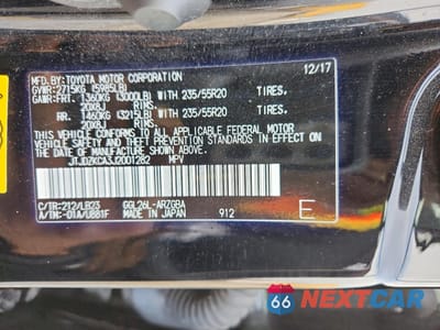 Zdjęcie 13 z 13 samochodu: 2018 LEXUS RX 350 L VIN:JTJDZKCA3J2001282 - miniatura