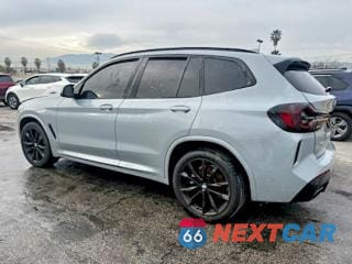 Drugie zdjęcie samochodu z przodu: 2022 BMW X3 SDRIVE30I VIN:5UX43DP04N9J26062 - miniatura