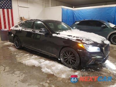 Czwarte zdjęcie samochodu z boku: 2020 GENESIS G80 BASE VIN:KMTFN4JE0LU337781 - miniatura