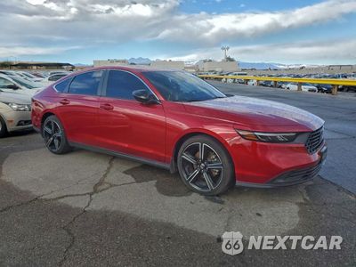 Czwarte zdjęcie samochodu z boku: 2023 HONDA ACCORD HYBRID SPORT VIN:1HGCY2F57PA035158 - miniatura