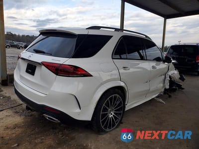 Trzecie zdjęcie samochodu z tyłu: 2022 MERCEDES-BENZ GLE 350 4MATIC VIN:4JGFB4KB4NA649369 - miniatura