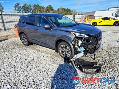 Czwarte zdjęcie samochodu z boku: 2023 NISSAN ROGUE SV VIN:5N1BT3BA5PC753759 - miniatura